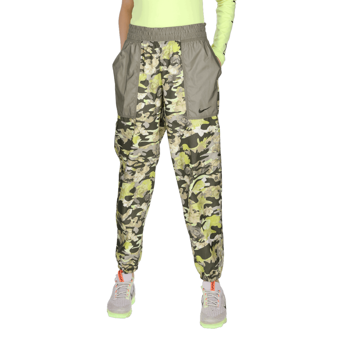 Joggingbukser Nike NSW Woven Allover Print Joggers Grøn | CZ8186-325, 0