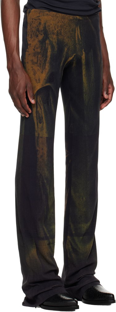 Joggingbukser Jean Paul Gaultier Jean Paul Gaultier Mesh Printed Water Sweatpants Sort | 25/03-W-TR019-M004P-4812, 1
