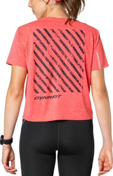 Crop top Dynafit Dynafit Trail T-Shirt Rød | 08-0000071915-6171, 1