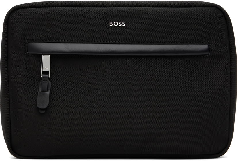 Rejsetaske BOSS BOSS Logo Hardware Pouch Sort | 50548007
