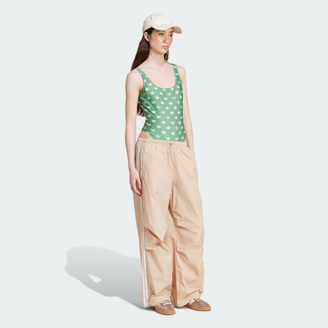 Badetøj adidas Performance Monogram Grøn | IY1532, 1