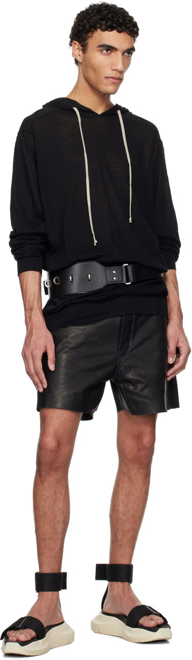 Bælter Rick Owens Rick Owens Hollywood Cargo Belt Sort | RA01E0684 LGEL, 2