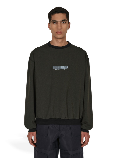 Sweatshirt AFFXWRKS Spirit Crewneck Sort | FW22ML01 CASTBROWN