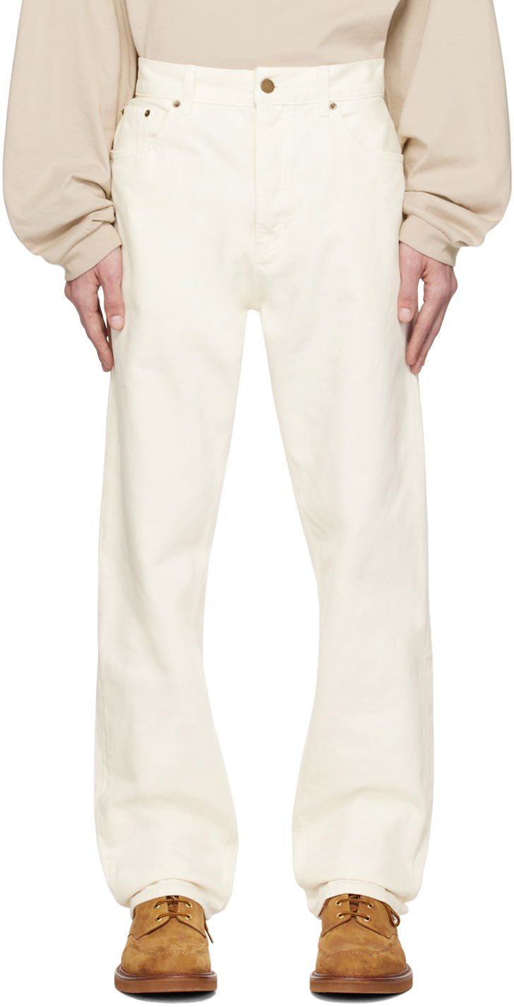 Jeans Fear of God ESSENTIALS 5-Pocket Jeans Beige | 130BT234111F, 0