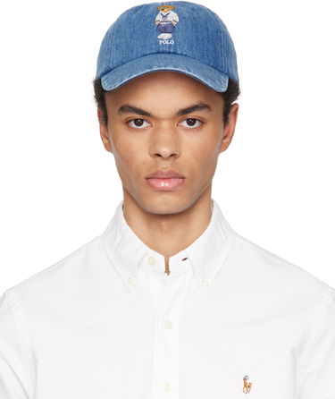 Kasket Polo by Ralph Lauren Ralph Lauren Embroidered Denim Cap Blå | 710969639001, 0