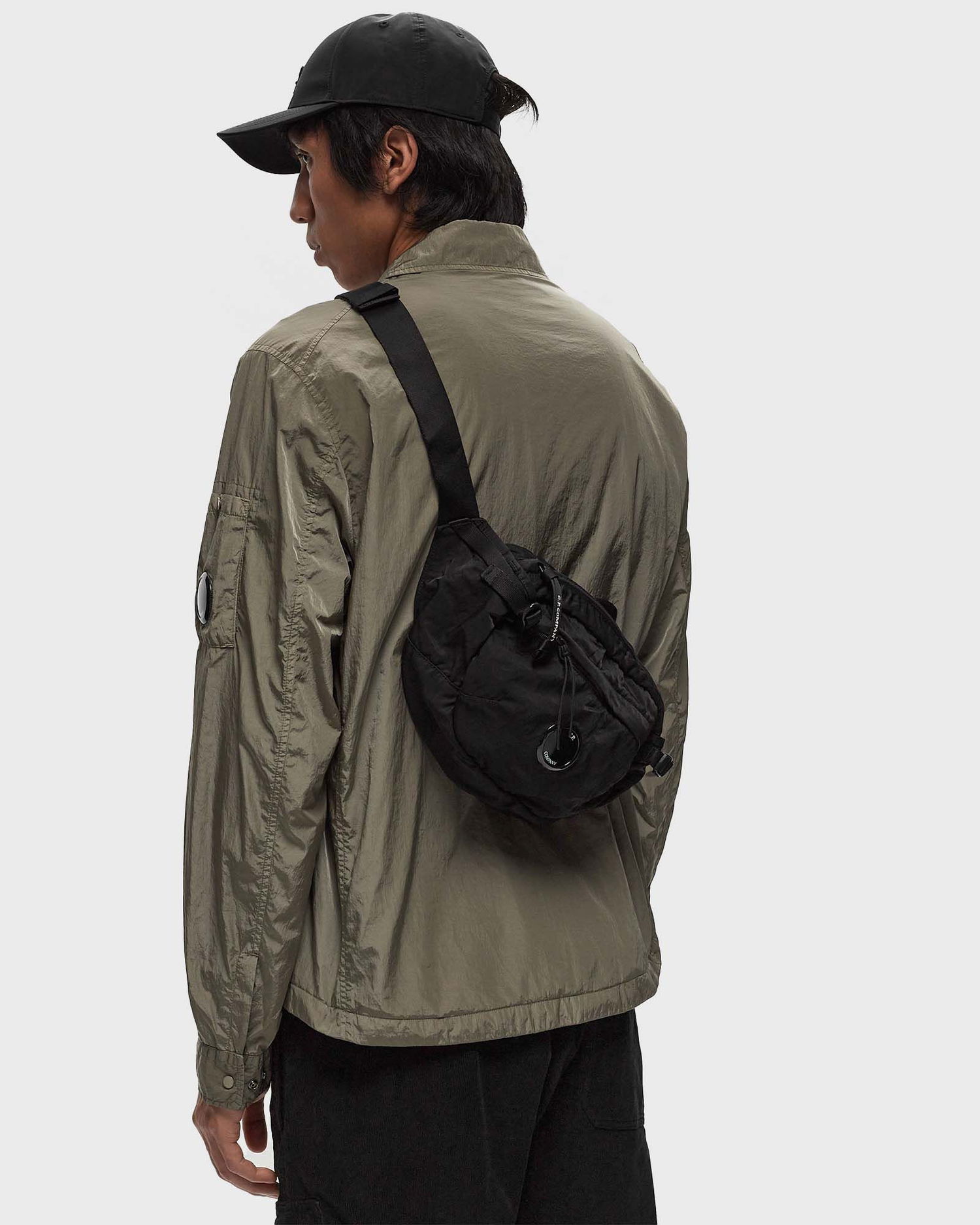 Taljetaske C.P. Company Nylon Crossbody Pack Sort | 18CMAC112A005269G-999, 1