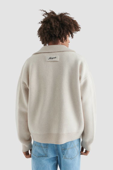Sweater AXEL ARIGATO Core Zip-Up Sweater Grå | A2143002, 3