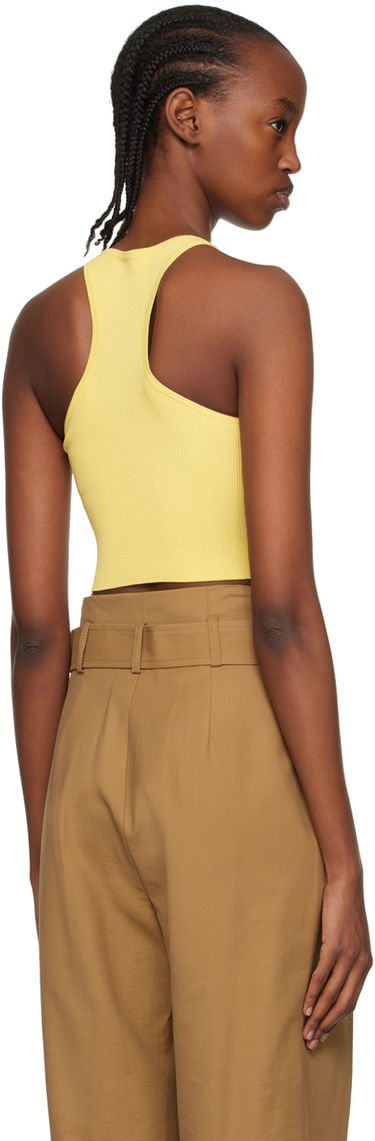 Crop top Max Mara Max Mara Turku Sleeveless Knit Tank Top Gul | 2313611938600, 2