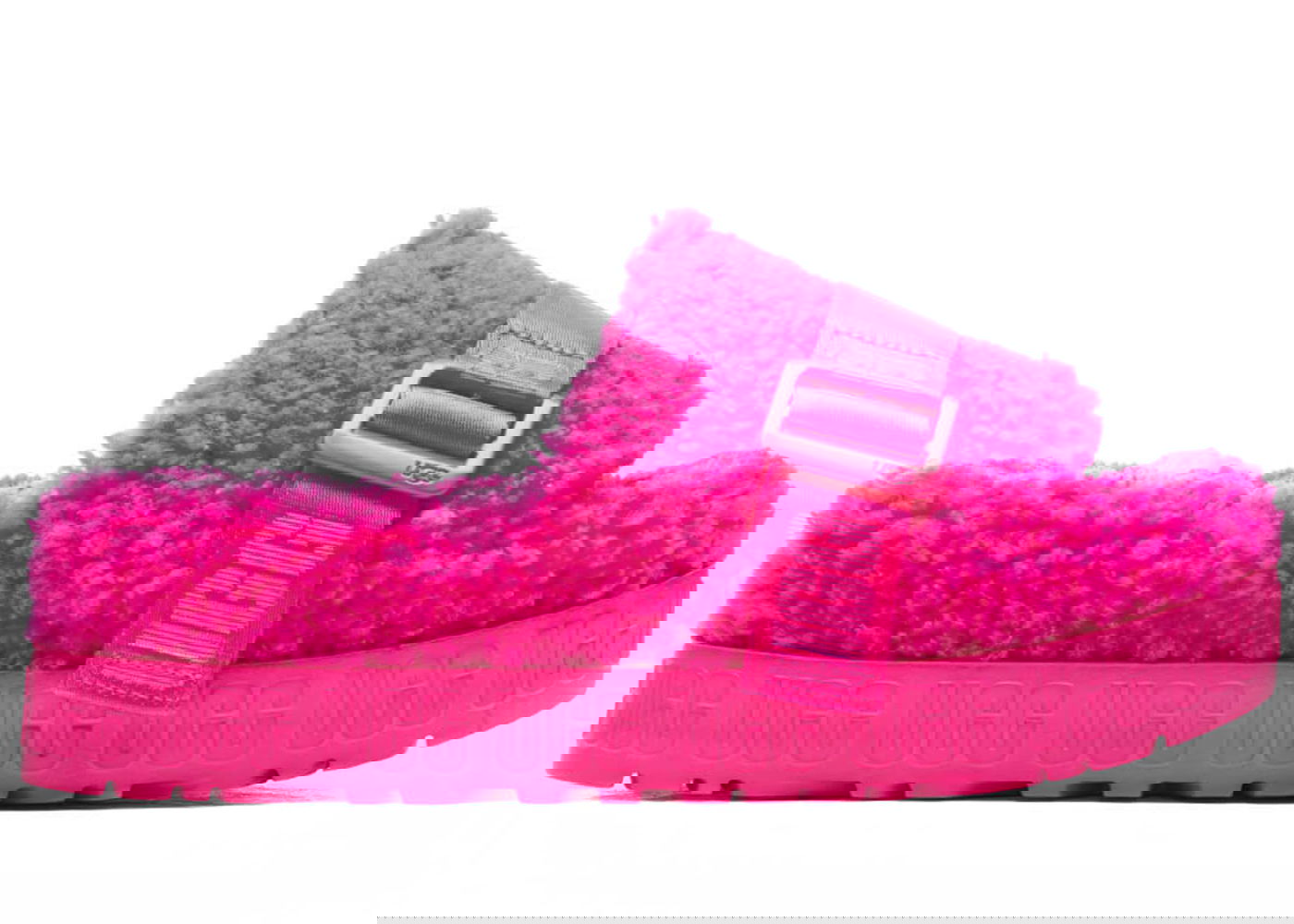 Sneakers og sko UGG Fluffita Slide "Taffy Pink" W Lyserød | 1113475-TYPN, 0