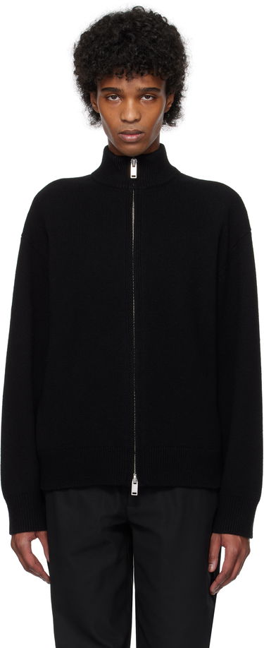 Sweater Han Kjøbenhavn Han Kjobenhavn Zip-Up Sweater Sort | M-134368, 0