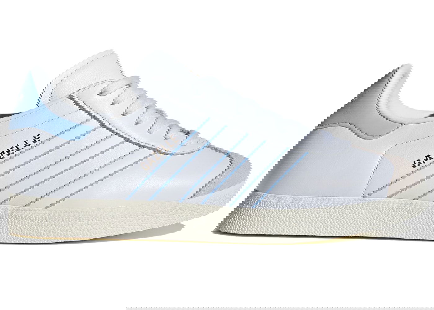 Sneakers og sko adidas Originals adidas Gazelle Argentina Hvid | ID3718, 0
