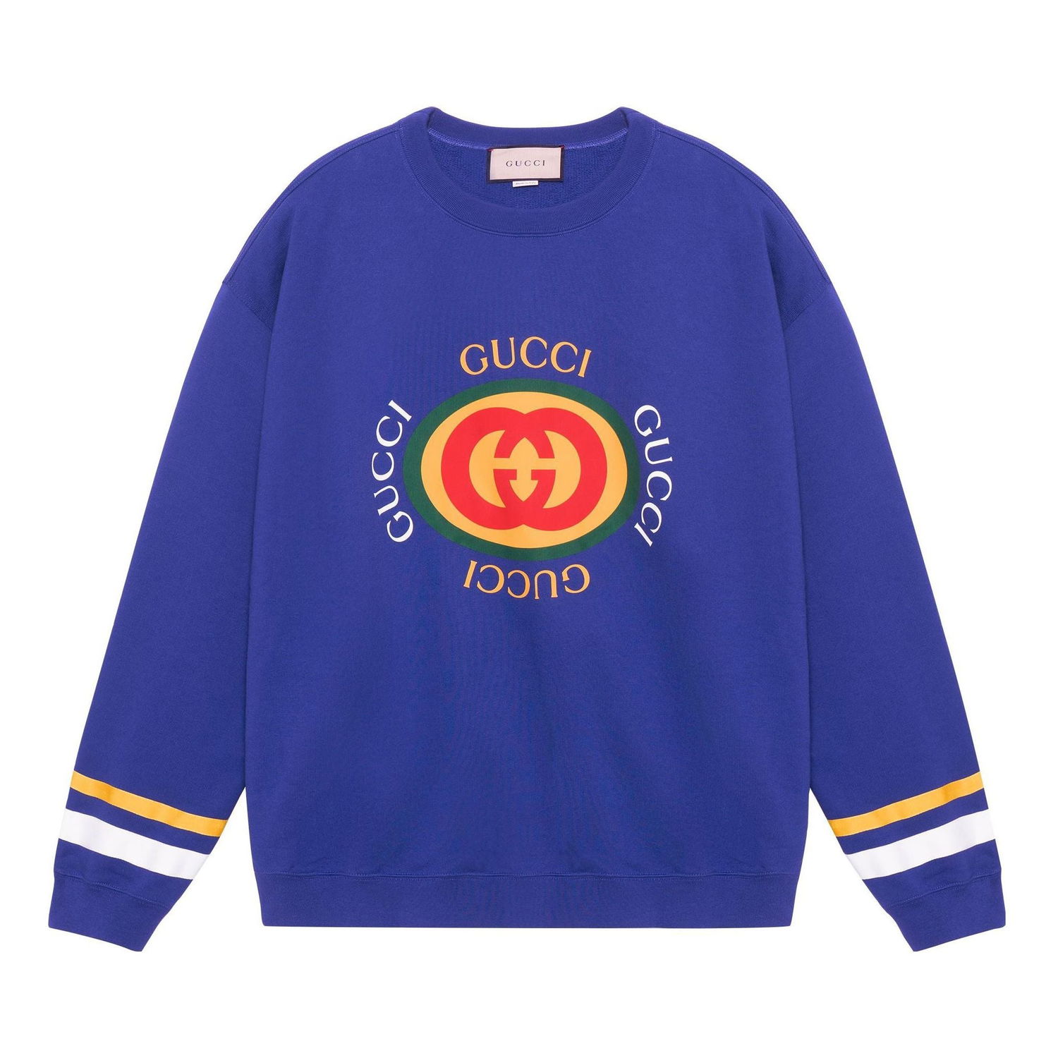 Sweater Gucci Gucci Jersey Sweatshirt Blå | 747809-XJFL8-4120, 0