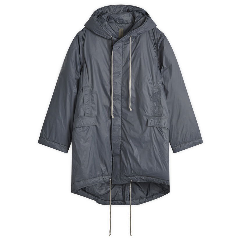 Parka Rick Owens Recycled Nylon Fishtail Parka Jacket Grå | DU02D2950-NP-88