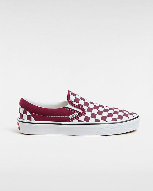 Sneakers og sko Vans VANS Classic Slip-On Color Theory Checkerboard Bourgogne | VN000D5PZCF