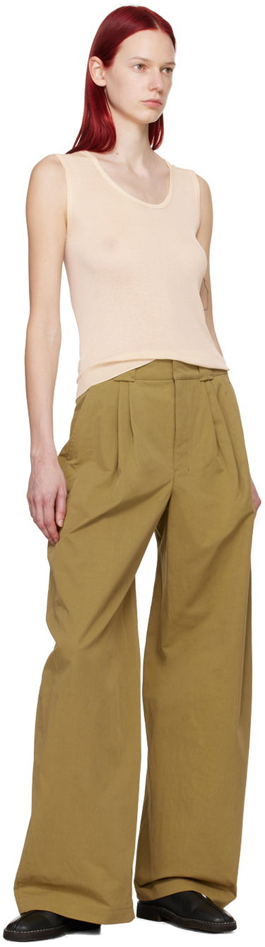 Tanktop LEMAIRE LEMAIRE Seamless Tank Top Beige | TO1159 LK1017, 4
