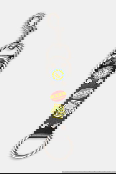 Nøgleringe Martine Rose Martine Rose Bondage Leather Keychain Sort | 1166LP01030, 0