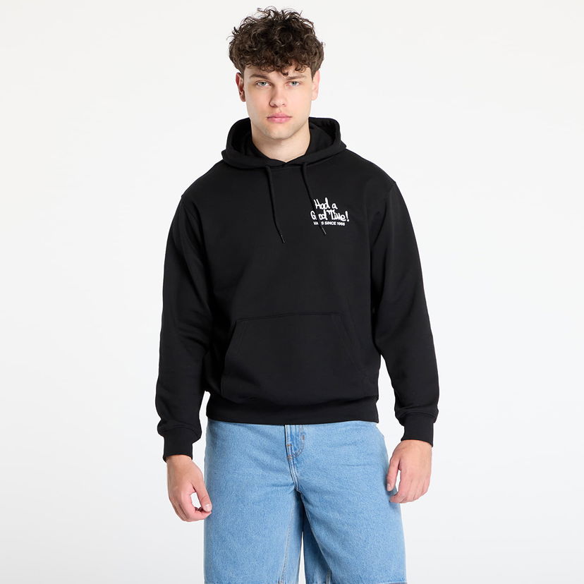 Sweatshirt Vans Vans Good Times Pullover Hoodie Sort | VN000M1RBLK1
