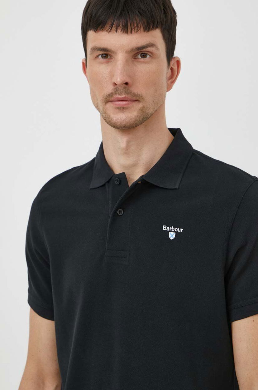 Polo skjorte Barbour Barbour Polo Shirt MML0358 Sort | MML0358