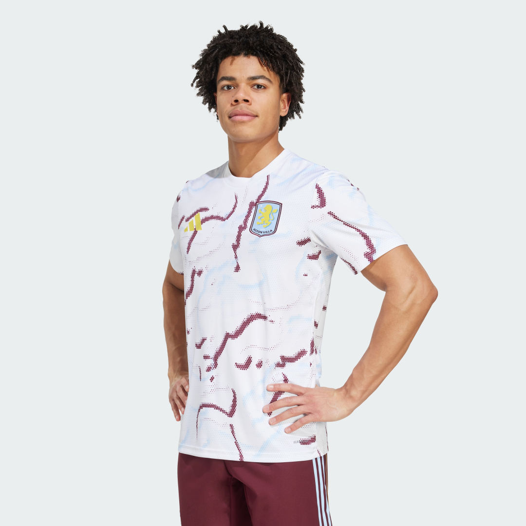 Jersey adidas Performance Aston Villa FC 25/26 Pre-Match Jersey Hvid | JN8112, 0