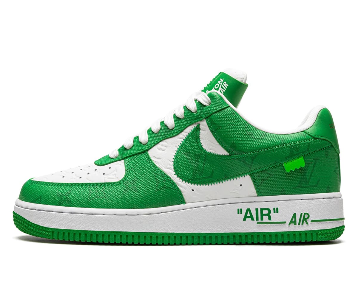Sneakers og sko Nike Louis Vuitton x Air Force 1 Low By Virgil Abloh "Green" Grøn | DD0216, 0