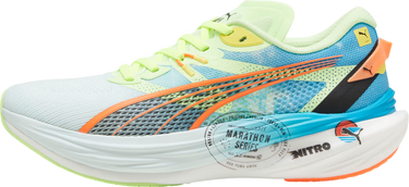 Sneakers og sko Puma Deviate NITRO 3 Marathon Series Hvid | 310195-01, 0