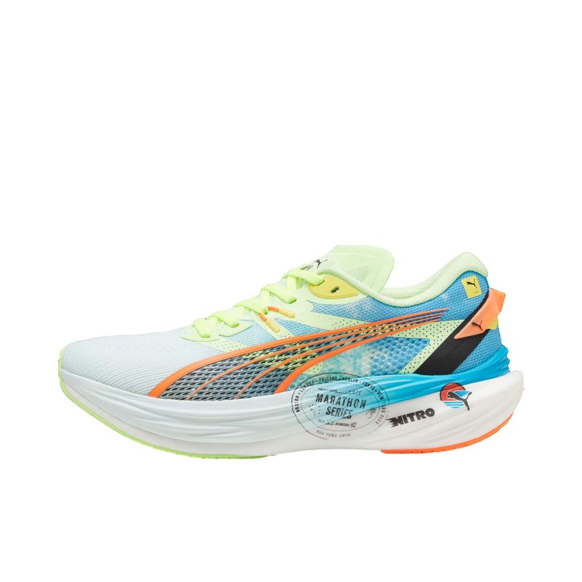 Løbe Puma Deviate NITRO 3 Marathon Series Hvid | 310195-01