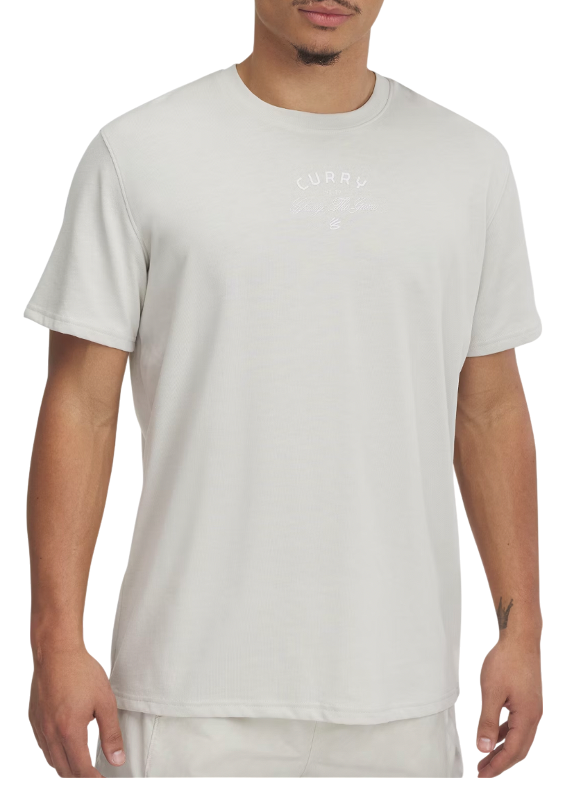 T-shirt Under Armour Curry HW Verbiage T-Shirt Hvid | 1390405-110, 0