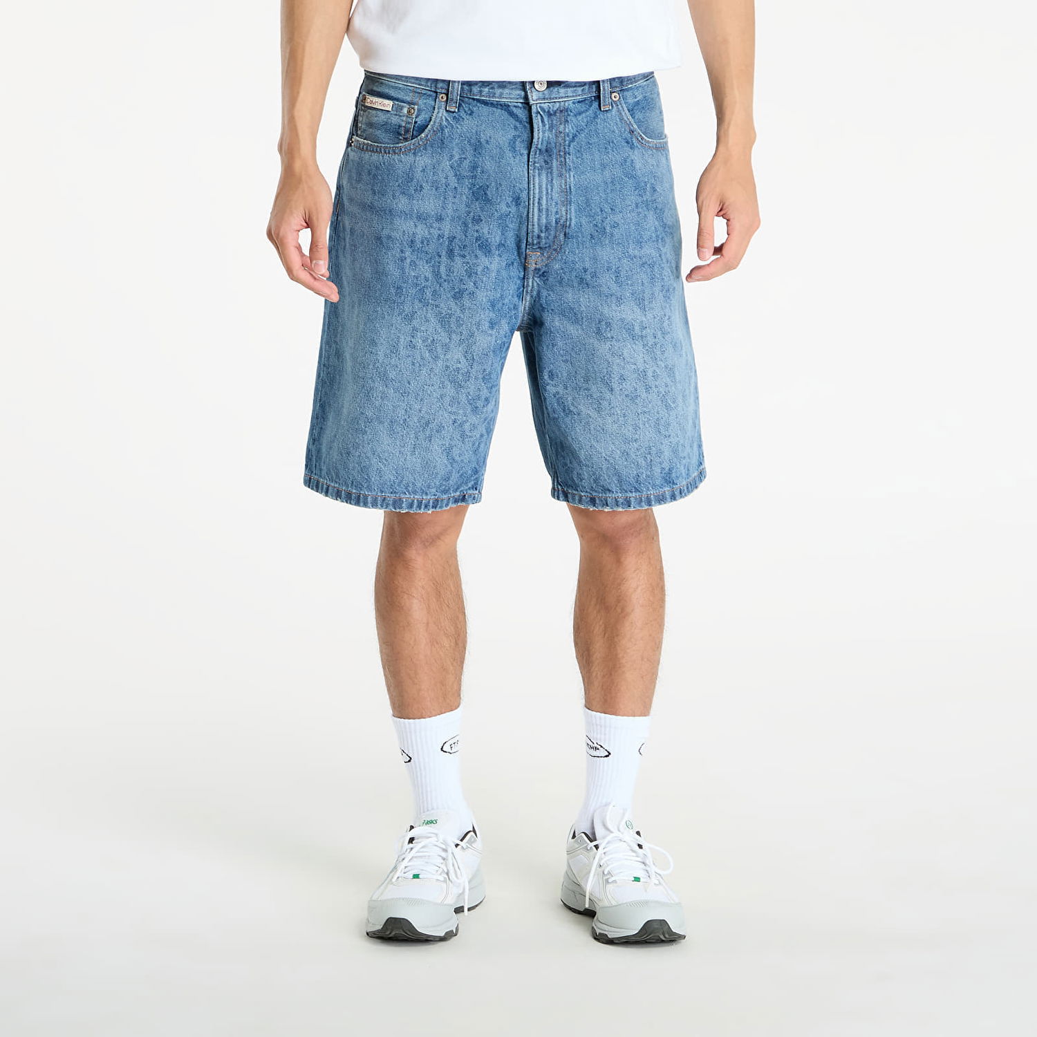 Shorts CALVIN KLEIN Calvin Klein Jeans 90S CK Celtic Sea Denim Shorts Blå | LV04RC722G X6L, 0