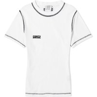 T-shirt VETEMENTS Embroidered Logo T-Shirt Hvid | WE64TR800WB, 1
