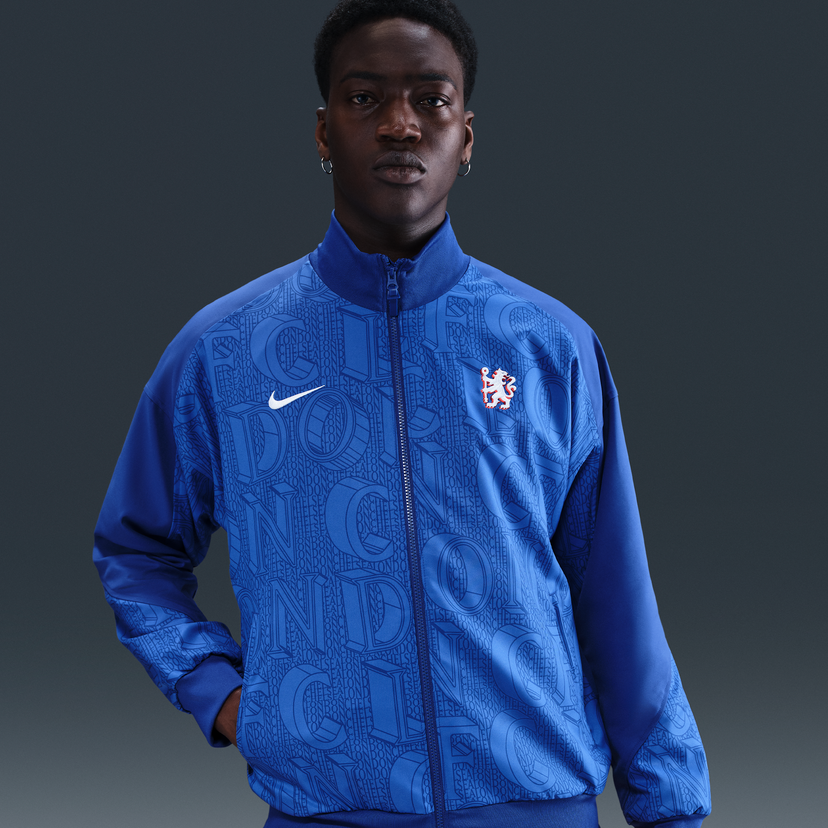 Træningsdragt Nike Chelsea FC Strike Dri-FIT Track Jacket Blå | HJ6389-495