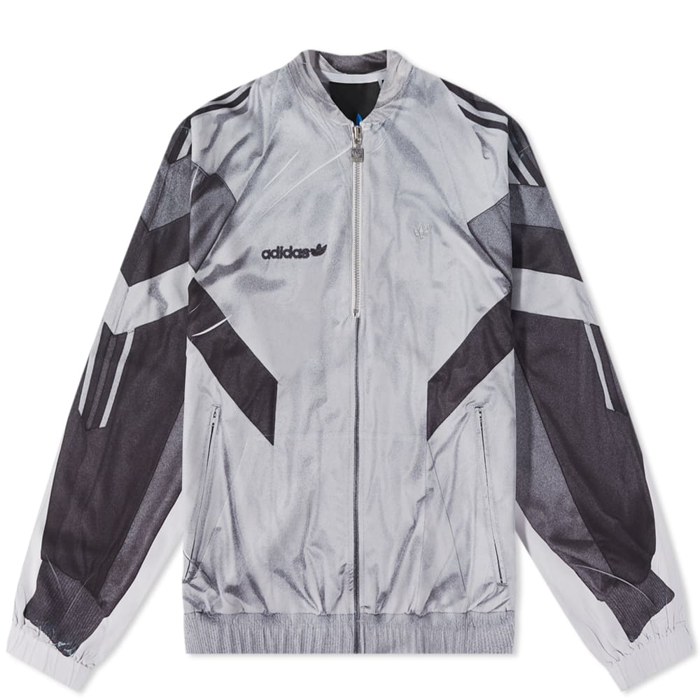 Bomberjakke adidas Originals Blue Version Half-Zip Soccer Track Jacket Grå | HD2238, 0