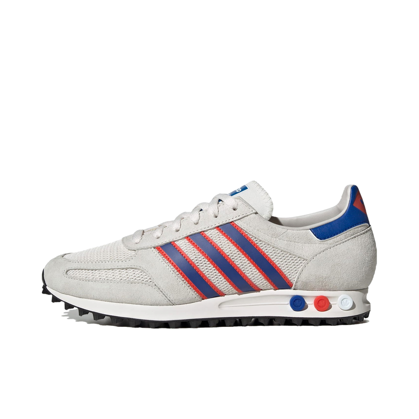 Sneakers og sko adidas Originals adidas LA Trainer Chalk White Royal Blue Bright Red Grå | ID4663