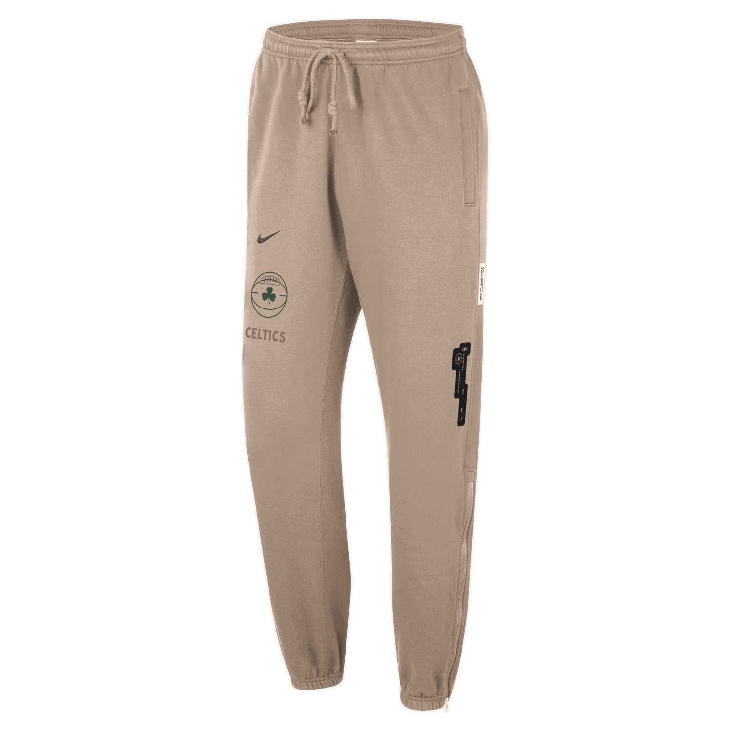 Bukser Nike NBA Courtside Boston Celtics Standard Issue 2023/24 City Edition Beige | FB4479-200, 0