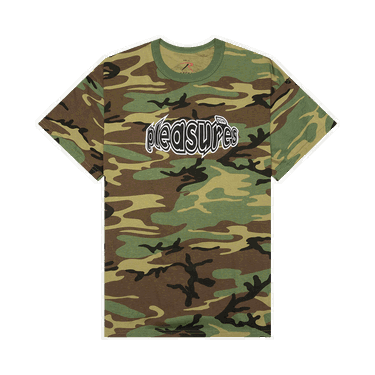 T-shirt Pleasures Strain Logo T-Shirt Flerfarvet | P21W054 CAMO, 0