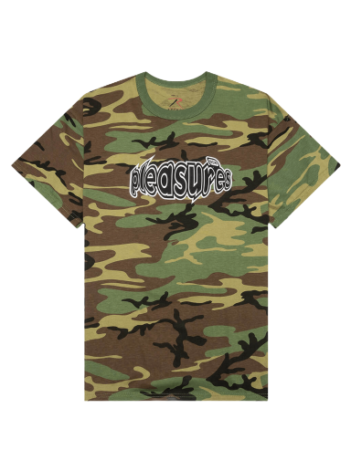 T-shirt Pleasures Strain Logo T-Shirt Flerfarvet | P21W054 CAMO