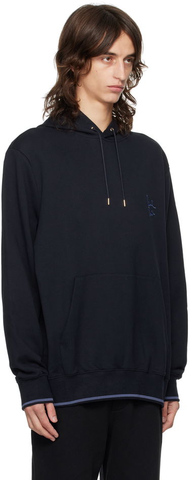 Sweatshirt Paul Smith Paul Smith Embroidered Logo Hoodie Sort | M1R-071Y-NP4718-49, 1