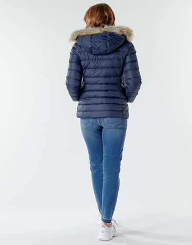 Puffer jakke Tommy Hilfiger BASIC HOODED DOWN JACKET Mørkeblå | DW0DW14693-C87=DW0DW08588-C87, 3