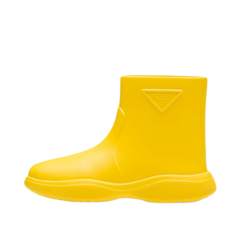 Sneakers og sko Prada Pull-On Rain Booties Sunny Yellow Rubber Gul | 1T859M_3LKD_F0377_F_025