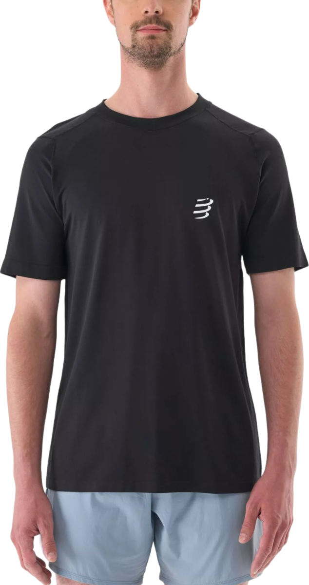 T-shirt Compressport Performance T-Shirt Short Sleeve Sort | atsm4929002l