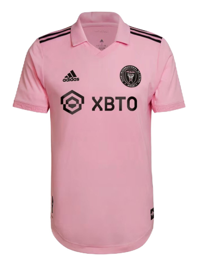 Jersey adidas Performance Inter Miami CF Lionel Messi 22/23 Authentic Home Jersey Lyserød | JE9705