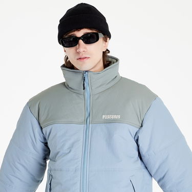 Puffer jakke Pleasures Kerosene Puffer Jacket Blå | P22W026 BLUE, 2