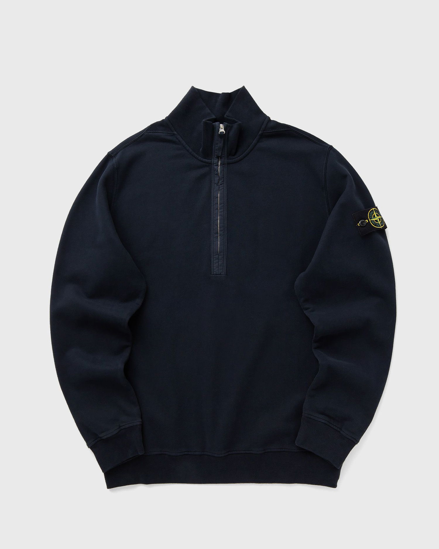 Sweatshirt Stone Island Long Sleeve 1/4 Zip Sweatshirt Mørkeblå | K2S156100068S0A20.V0020, 0