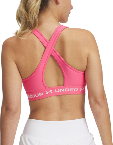 Bh Under Armour Crossback Mid Sports Bra Lyserød | 1361034-672, 1