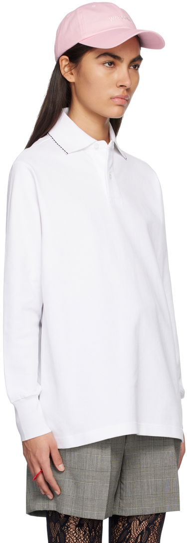 Polo skjorte We11done We11done Scalloped Polo Hvid | WD-TT1-23-819-U-WH, 1