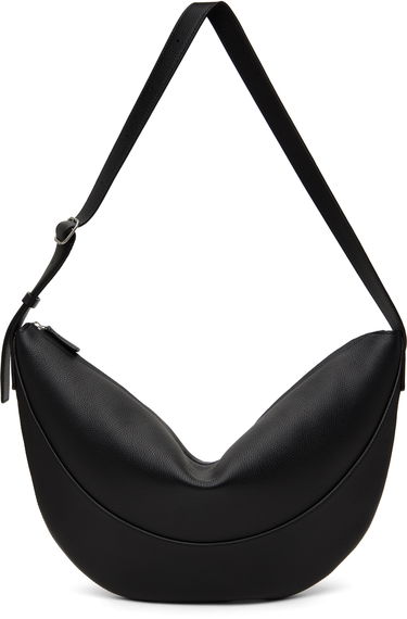 Skuldertaske The Row The Row Jouve Leather Shoulder Bag Sort | W1772-L145, 0