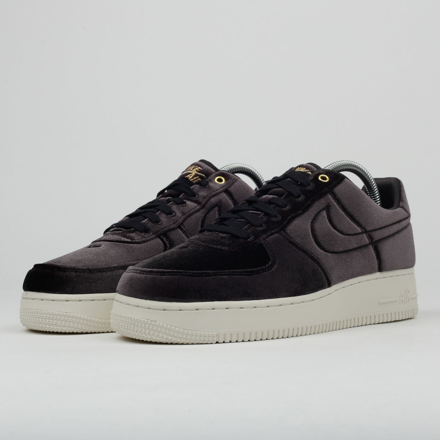 Sneakers og sko Nike Air Force 1 Low '07 Premium ''Black Velour'' Sort | AT4144-001, 1