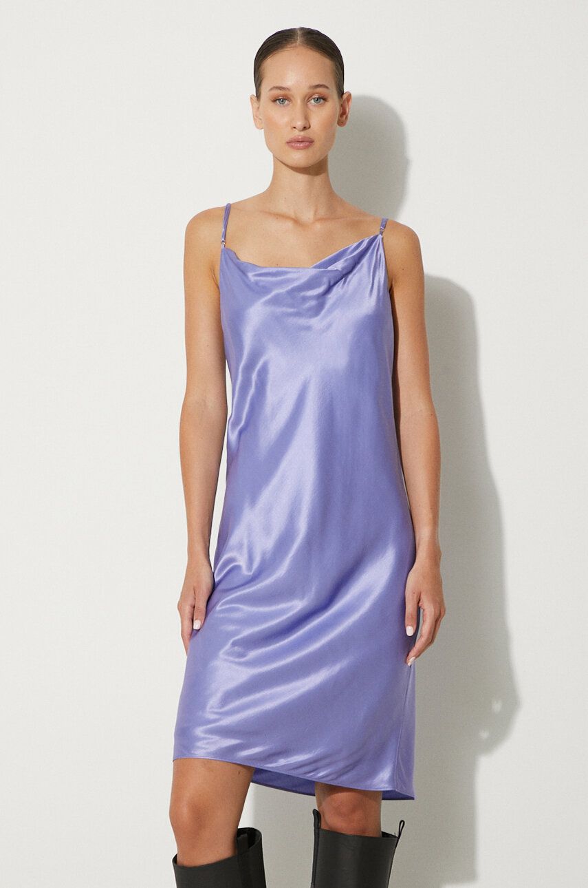 Kjole Samsoe Samsoe Purple Mini Dress Lilla | F23200091, 0