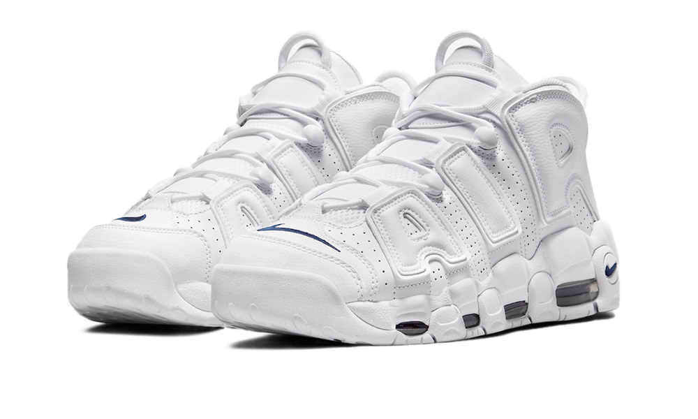 Sneakers og sko Nike Air More Uptempo 96 'White White Midnight Navy' Hvid | DH9719-100, 1