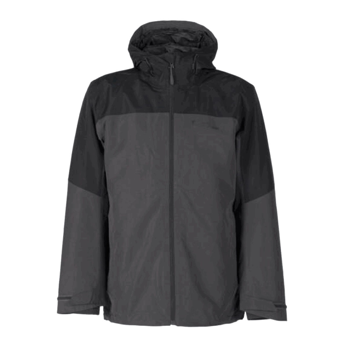Vindjakke Jack Wolfskin GLAABACH 3IN1 Jacket Grå | 1115291-6000, 0