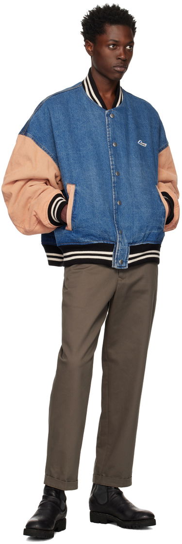 Bomberjakke We11done We11done Denim Varsity Jacket Blå | WD-DJ3-22-371-U-BL, 3